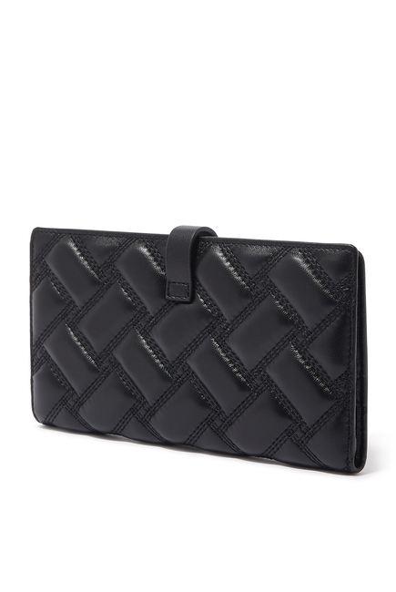 Quilted Soft Leather Wallet